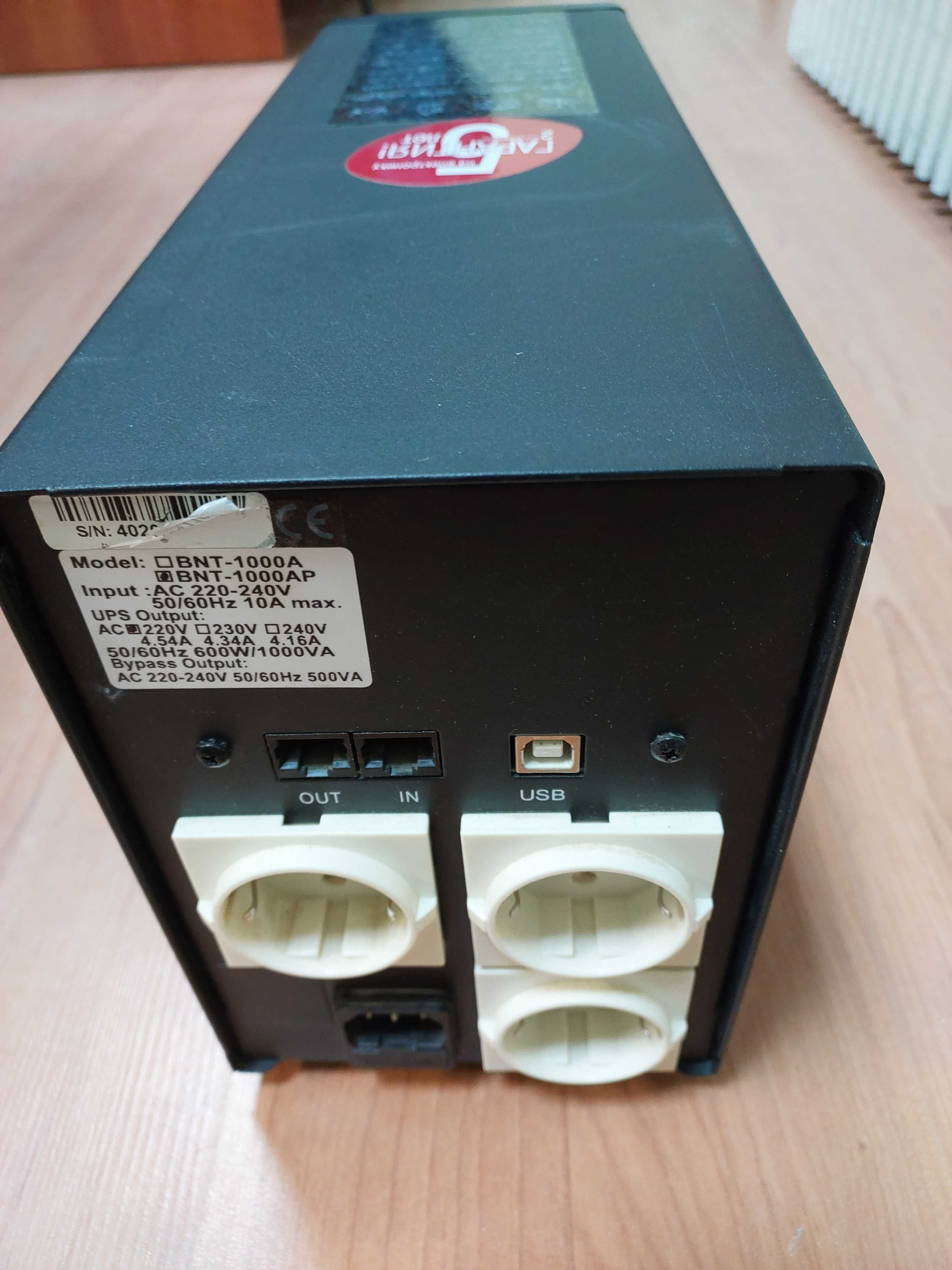 ДБЖ (ИБП) Powercom BNT-1000AP Schuko