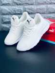 Женские кроссовки puma белые легкие кросовки пума комфорт!