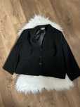 Czarna elegancka marynarka Demata 52/6XL