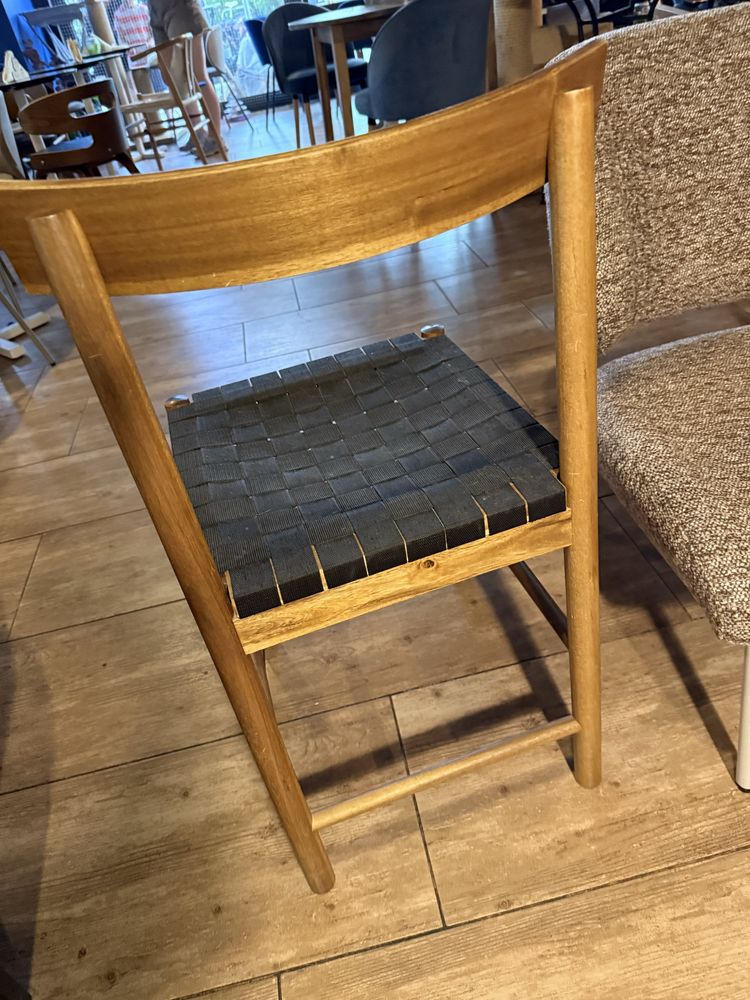 Krzeslo ikea z litego drewna