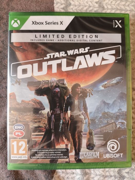 Star Wars Outlaws Limited Edition PL xbox series x Nowa w folii