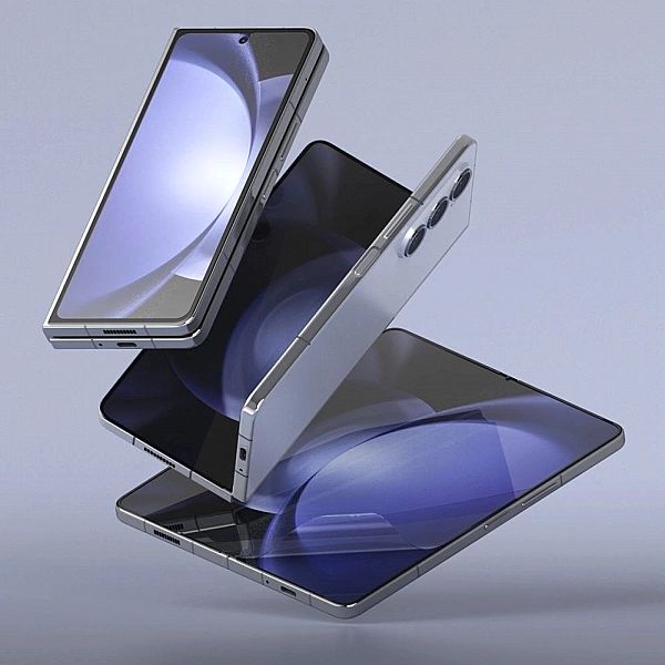 Folia Ochronna Ringke Dual Easy Set Galaxy Z Fold 5 Clear