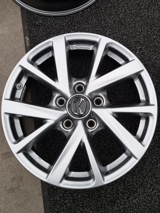 Felgi Alu z czujnikami 16" Mazda 3 5 6 CX-30 CX-3 5x114,3 Oryginalne