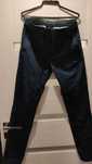 Spodnie wizytowe Zara Slim Fit M/L granatowe