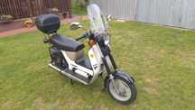 Simson sr 50 4 biegowy zamiana na suzuki Burgman 400