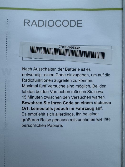 Автомагнітола Pioneer DEH-1807ZC - Citroen C-Zero/Peugeout Ion/208