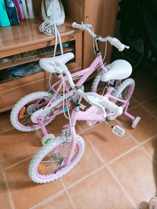 2 Bicicletas de menina como novas