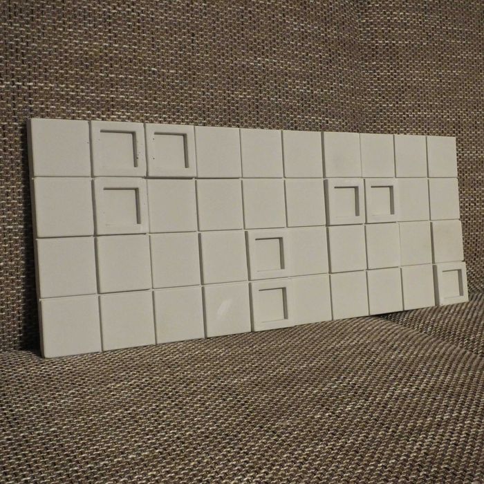Panele dekoracyjne 3D gipsowe 55cm x 22cm ,10,5 m2 , DECOR ECO