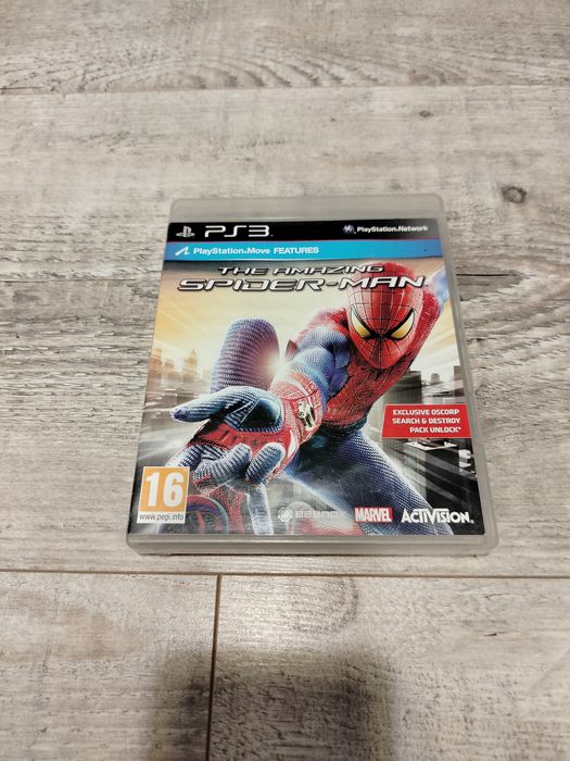 Gra the amazing Spider-Man ps3