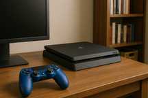 PlayStation 4 Slim 500GB – Pronta para Jogar!
