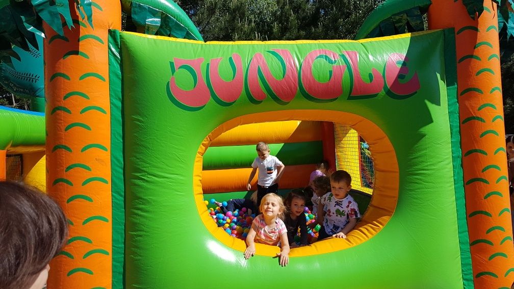 Piana party Zamki dmuchańce animacje eurobungee zjeżdżalnia basen z ku