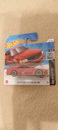 Hot Wheels Mercedes SEC czerwony