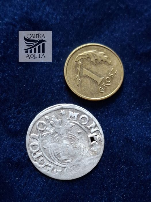 1 Półtorak Zygmunt III Waza Bydgoszcz 1627 (rzadszy rocznik)