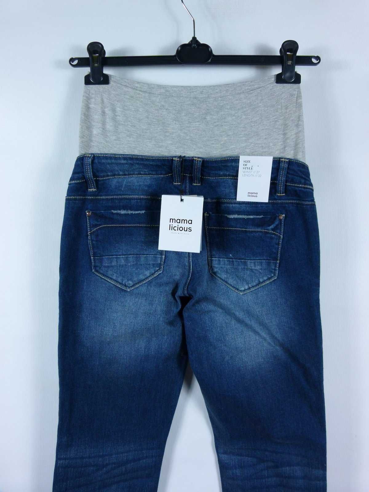 Mama Licious Straight Jeans dżinsy 27 / 32 z metką