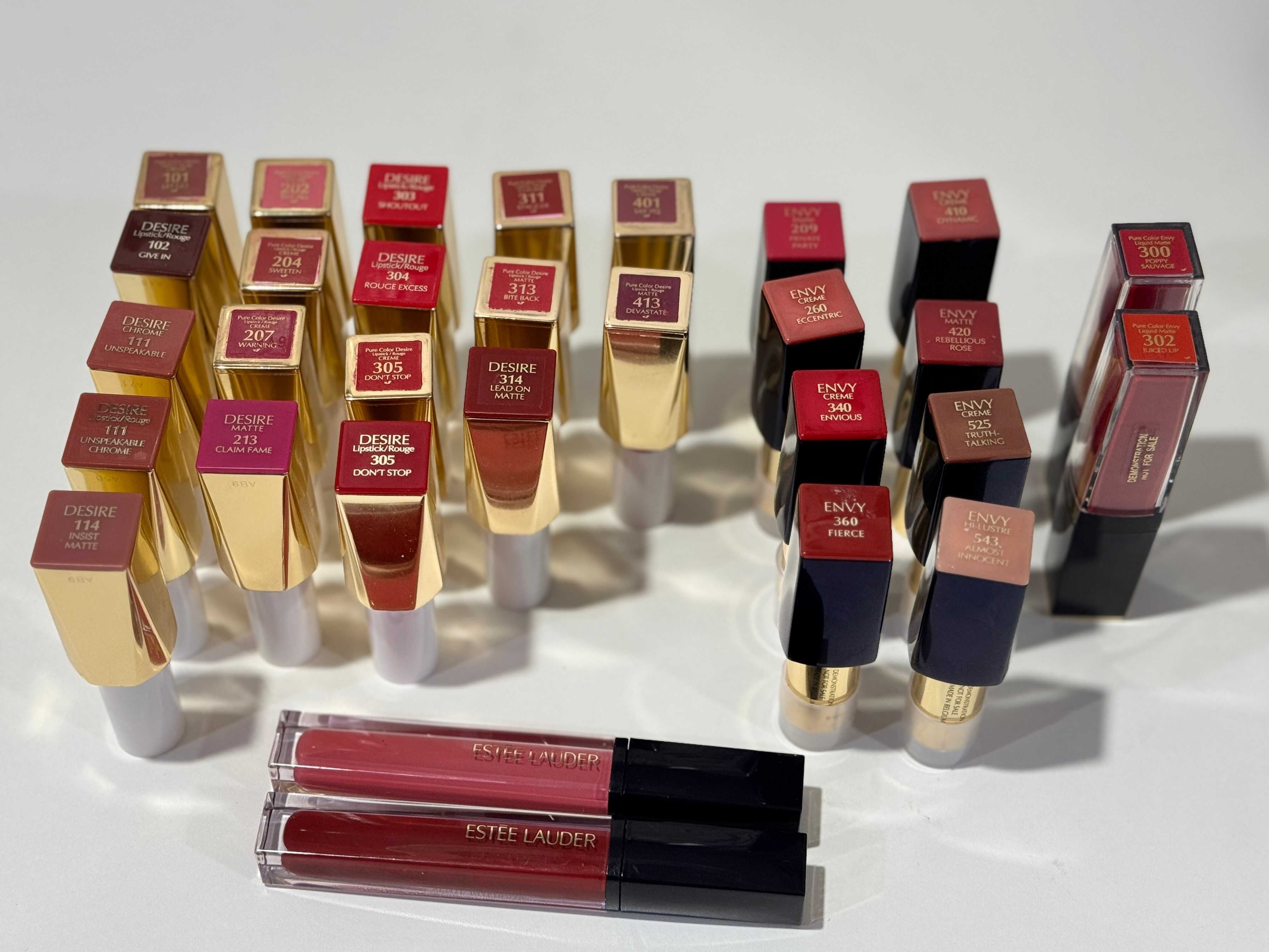 Кремові помади і блиски для губ Estée Lauder