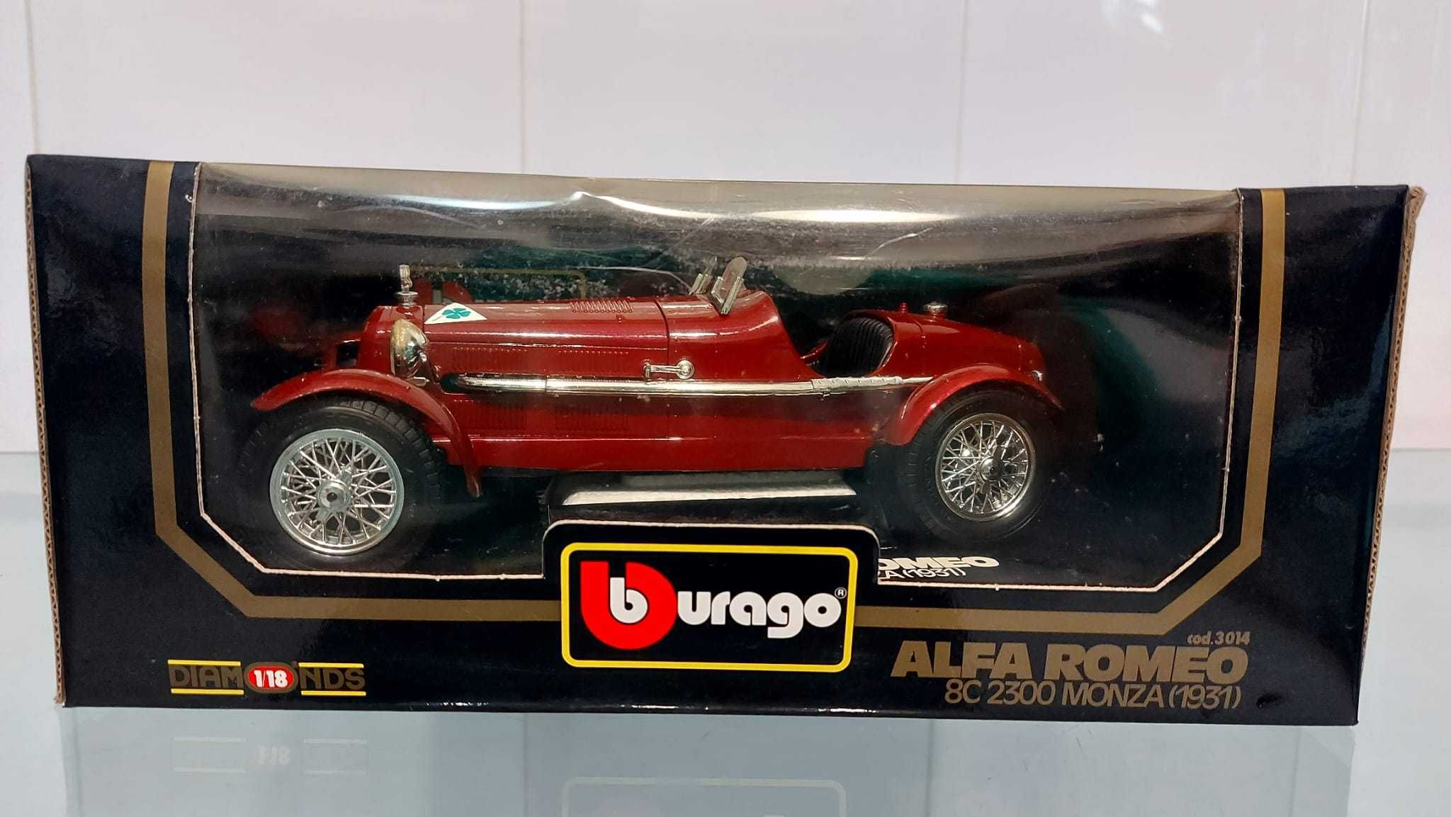 Burago Alfa Romeo 8C 2300 Monza 1931 1/18