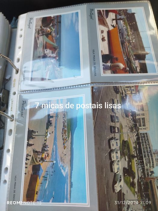 Vendo micas para postais de coleção