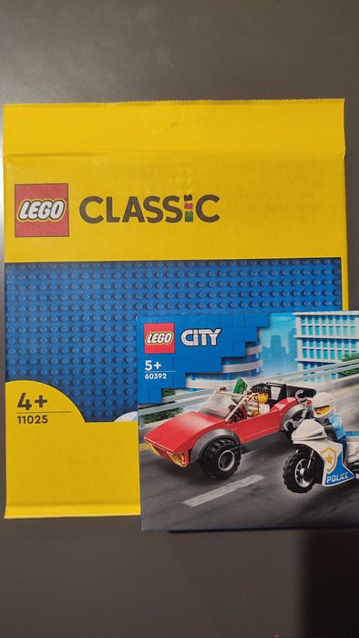 2 zestawy!! LEGO Classic 11025 Płytka konstrukcyjna+LEGO City 60392