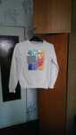 Женская худи кофточка- свитшот с блёстками ART LOVER размер L- XL