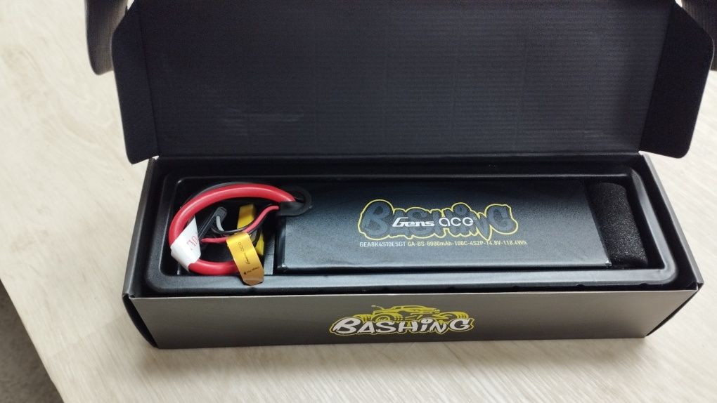 Акумулятор Gens Ace G-Tech LiPO 14,8В 8000мАг 4S 100C
