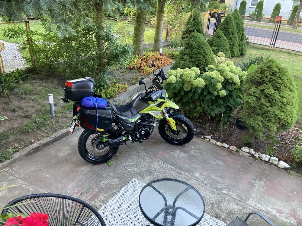 Barton hyper 125, turystyk na prawko kab B