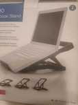 Podstawka pod laptopa składana czarna
