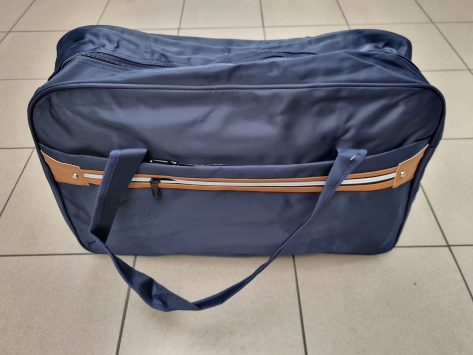 Torba podróżna granatowa 60 cm