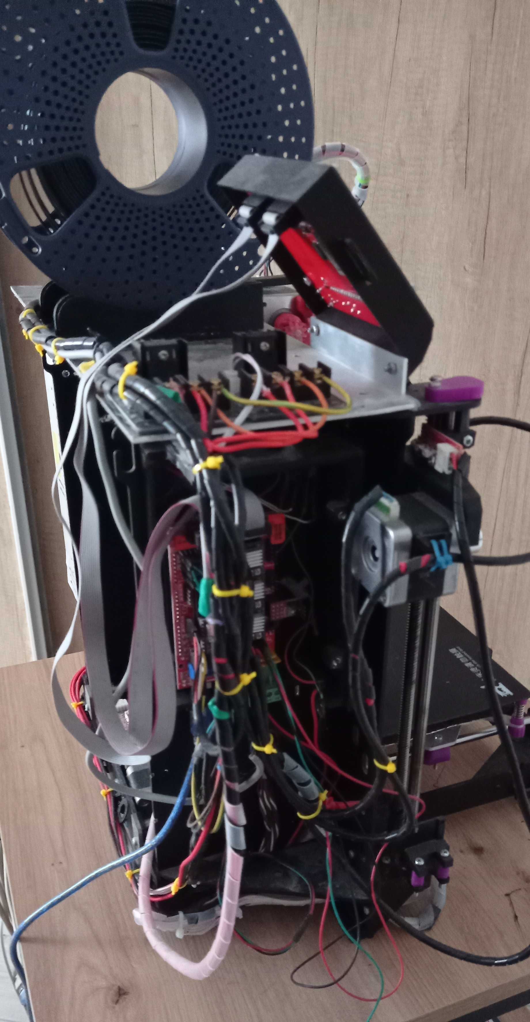 Drukarka 3D, klon Prusa i3 steel.