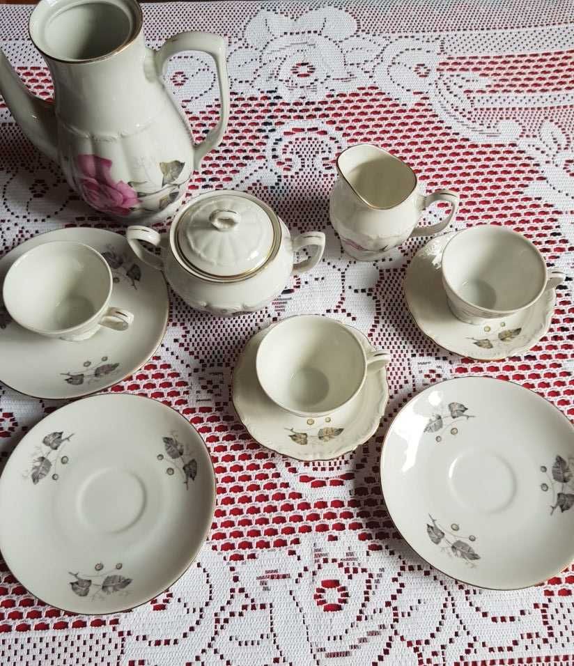 Bogucice śląska stara porcelana serwis filiżanka powojenna 70 letnia