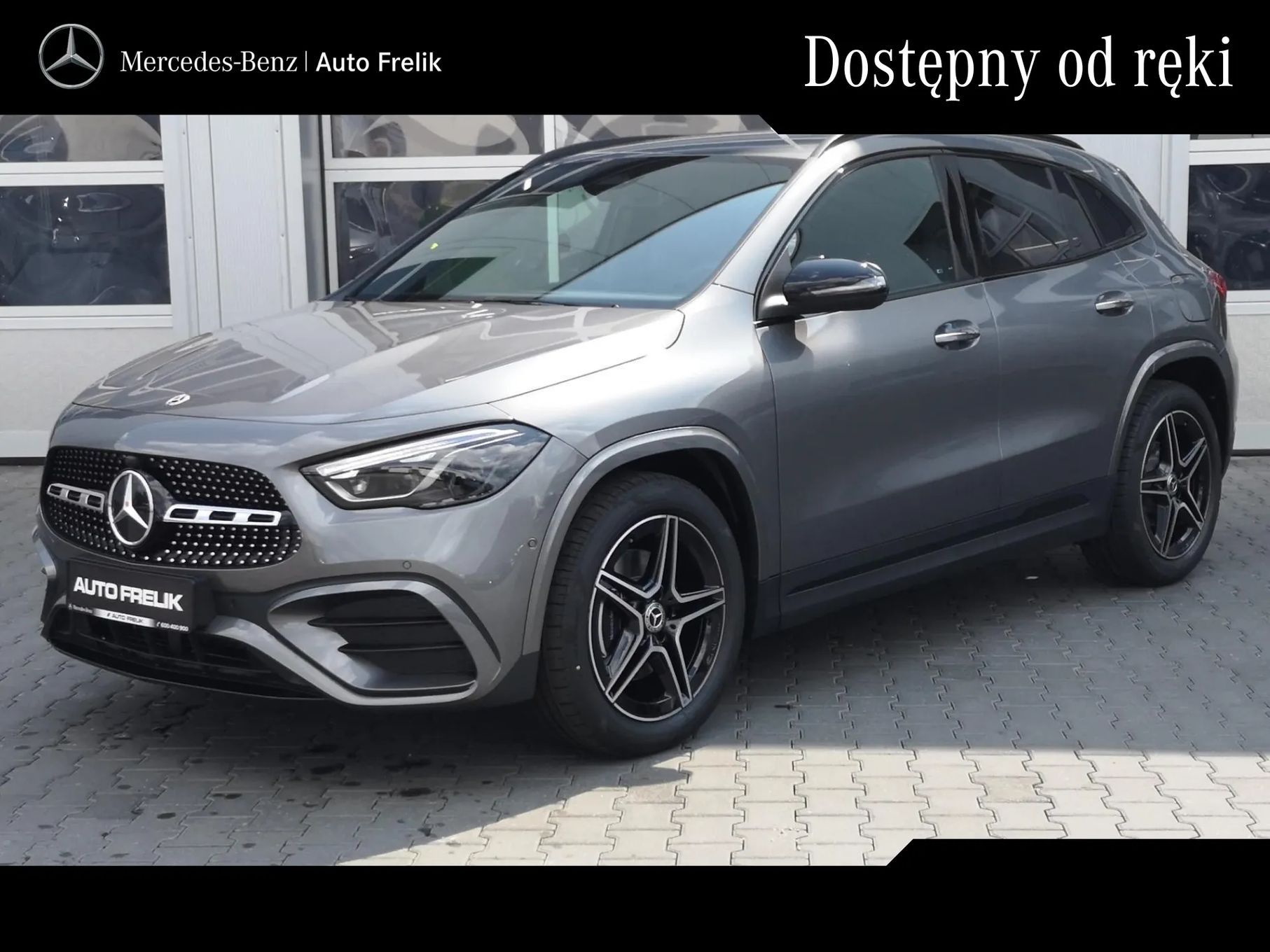 Mercedes-Benz GLA GLA 200, Linia AMG Night Advanced Plus, MULTIBEAM, El. Fotele