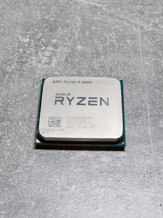 Процессор AMD Ryzen 5 2600 6/12 Box кулер