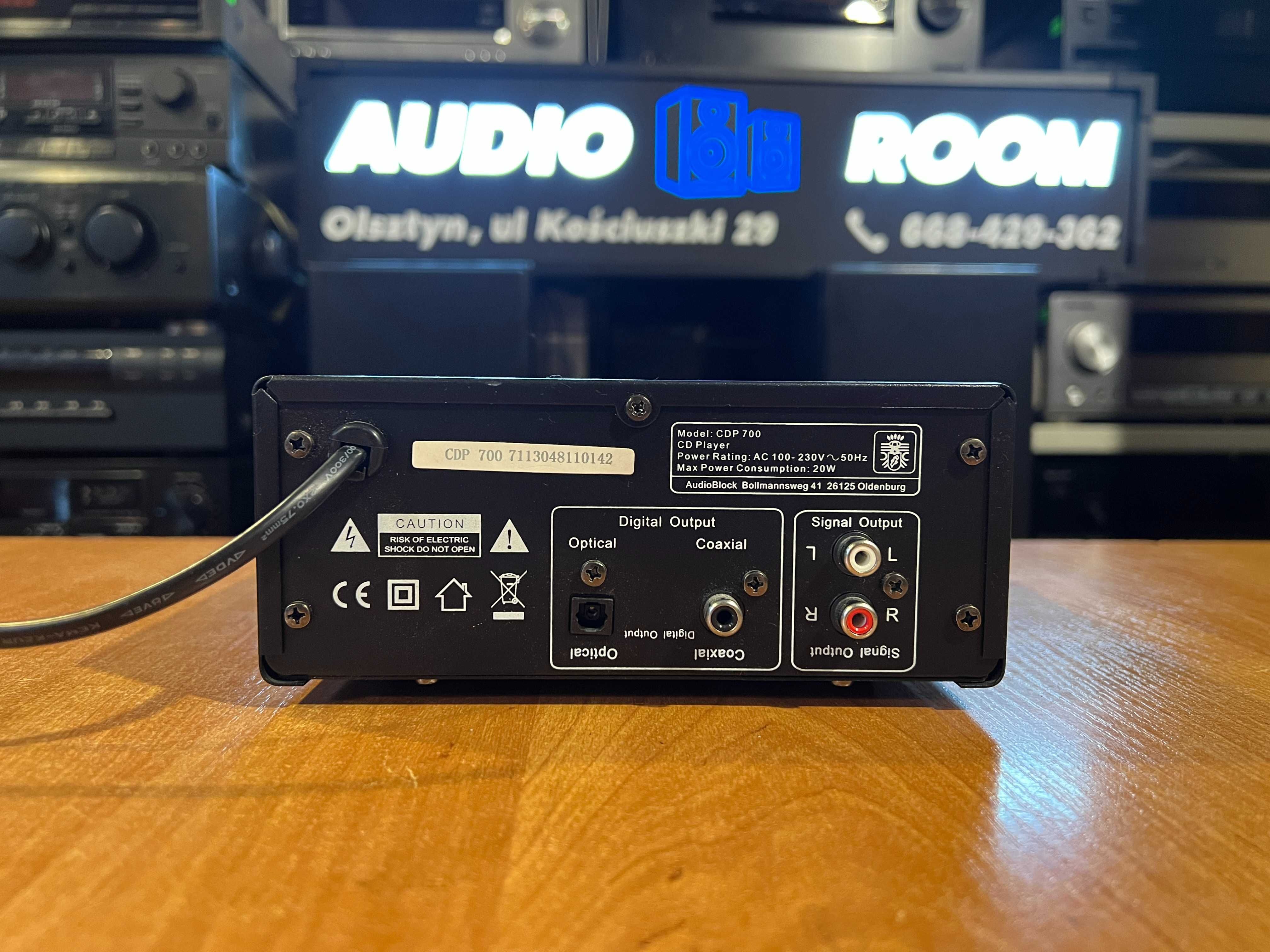 Odtwarzacz płyt CD Block CDP 700 Audio Room