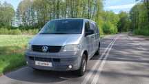 Volkswagen Transporter T5 2.5TDI 2008r Long Blaszak 3 osobowy!!!