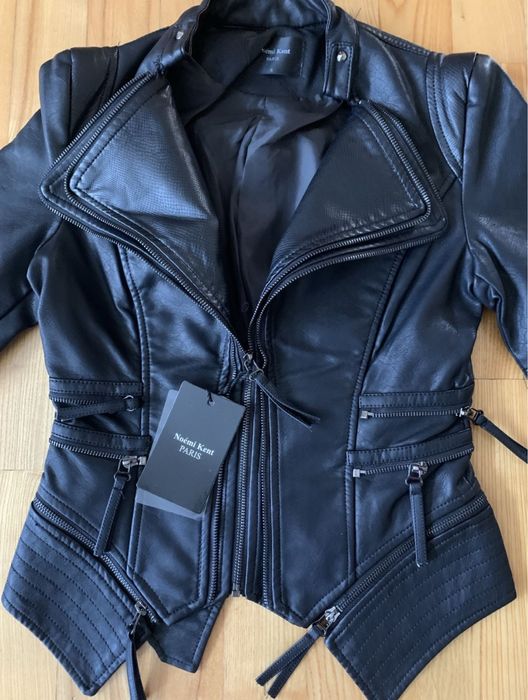 Kurtka damska czarna S ramoneska