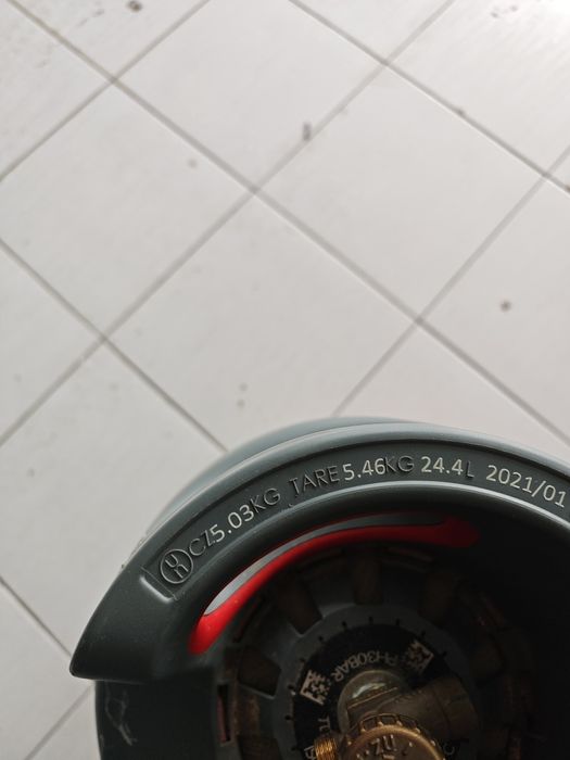 Gasbank 24l możliwość tankowania kamper butla kompozytowa