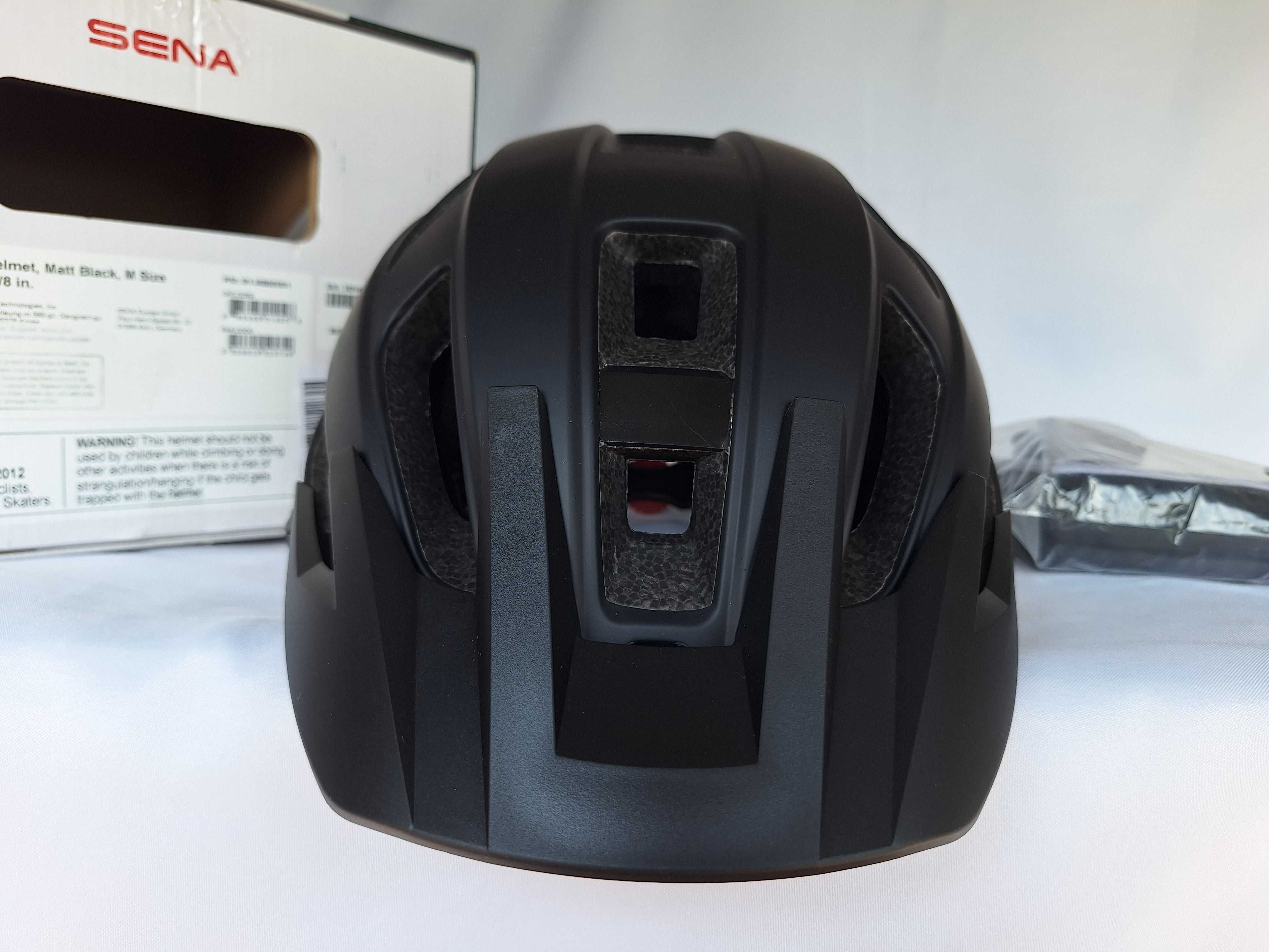 Kask rowerowy Sena Smart MTB Helmet M1 Matt Black M 55-59cm