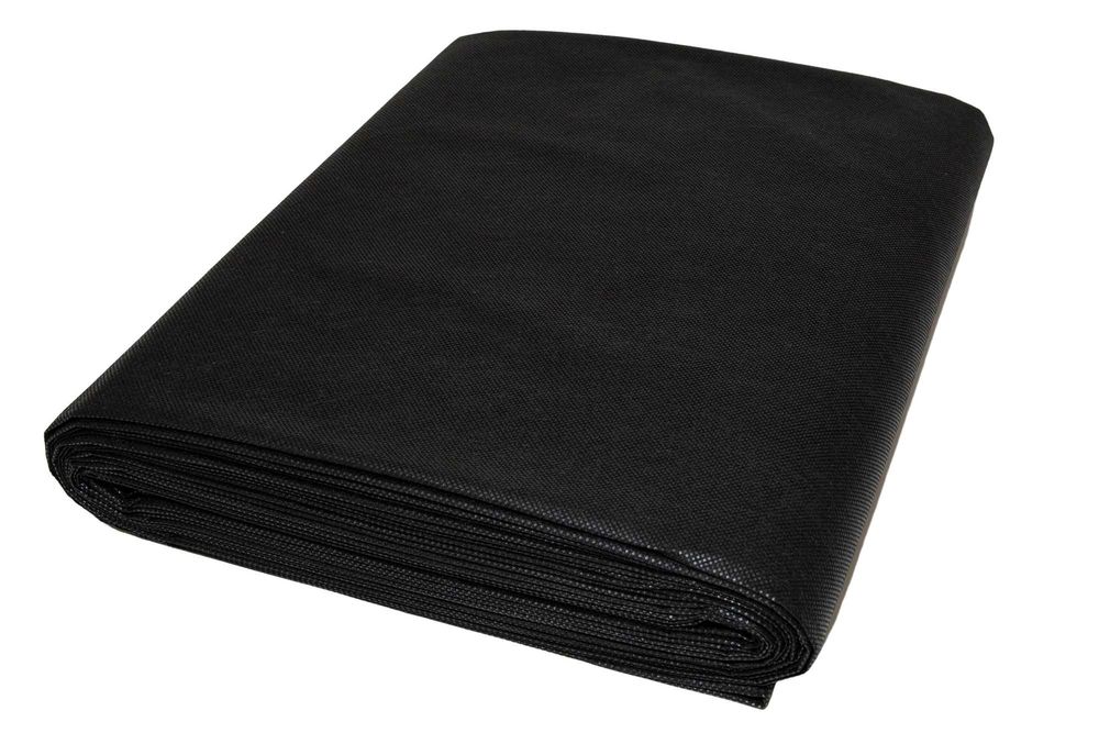 Agrowłóknina czarna ściółkująca 1,6m/5m - 50g/m2 CZARNA