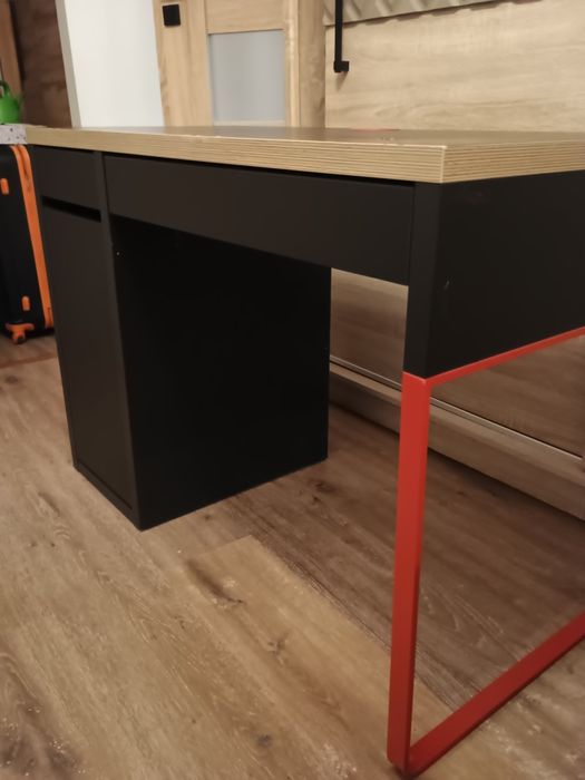 Biurko Ikea, szuflady, szafka