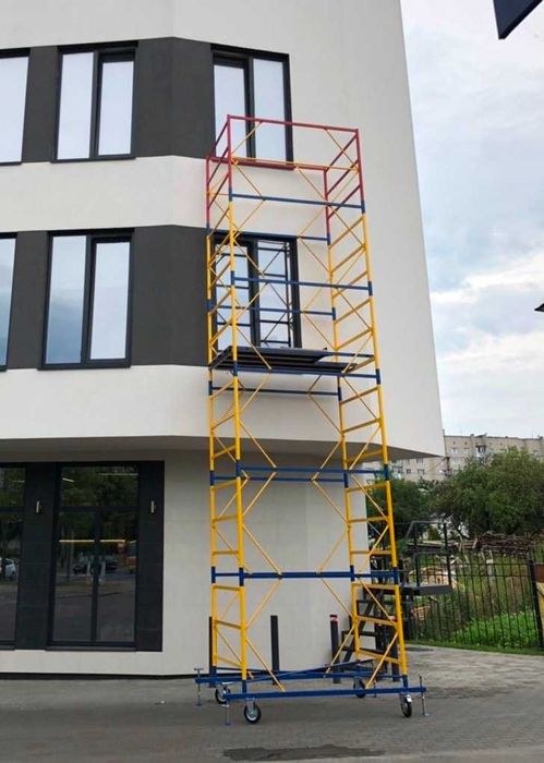 Вишка тура будівельні ліса 1,2х2 м 3 секції - висота 5 м риштування