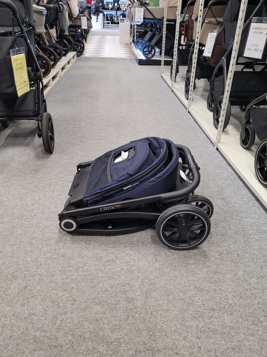 Euro Cart Crox Pro Cosmic Blue - nowy wózek 2w1 z akcesoriami