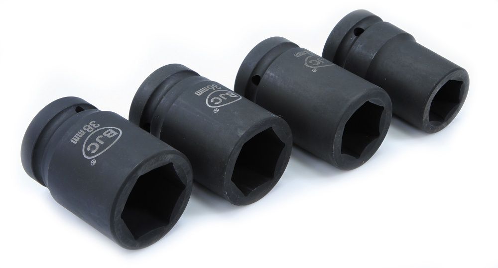 Zestaw nasadek udarowych 1" 8el. 17-33mm BJC / TIR