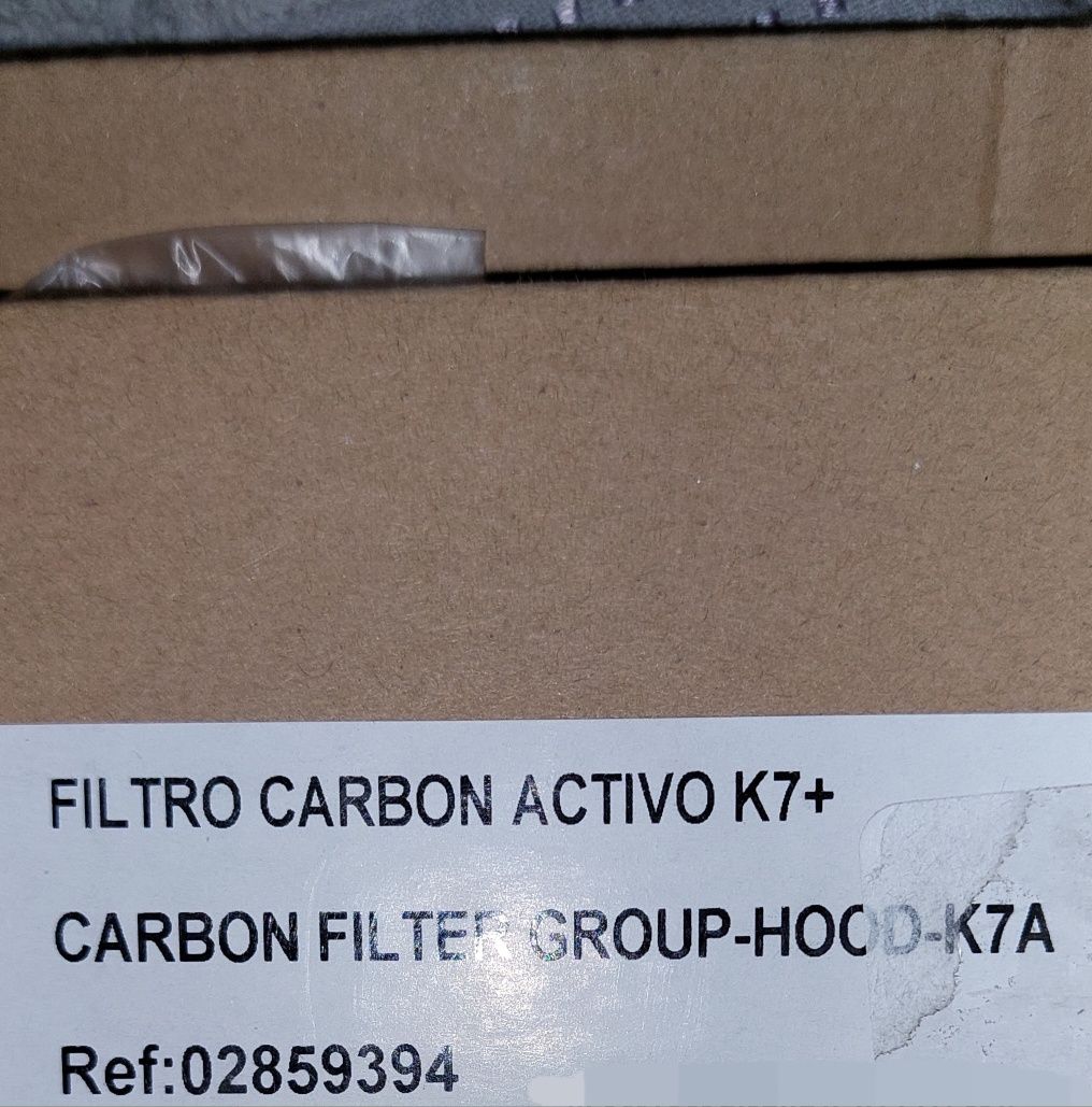 Filtro de carbono ativo K7+