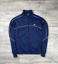 Nike sportswear кофта олимпийка m размер спортивная синяя оригинал