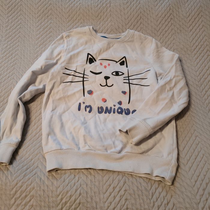 Bluza z aplikacją kotka 128