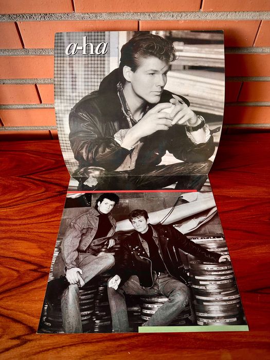 Disco vinil a-ha on tour in Brasil