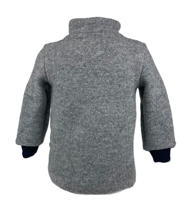 Kurtka 100% wełna parzona 92 cm wool dwuwarstwowa ty.bles
