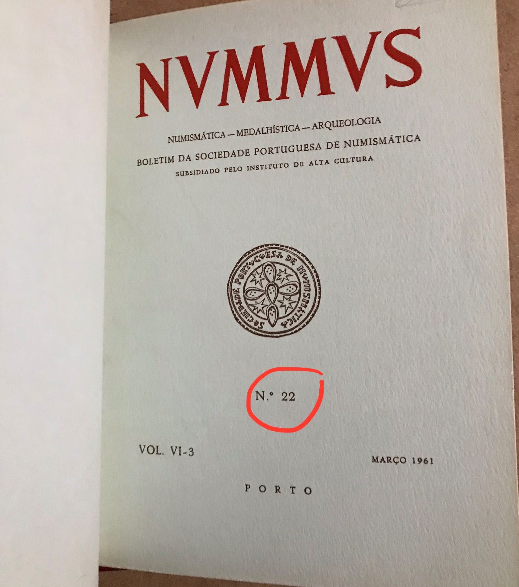 Numismática - Revista NVMMVS