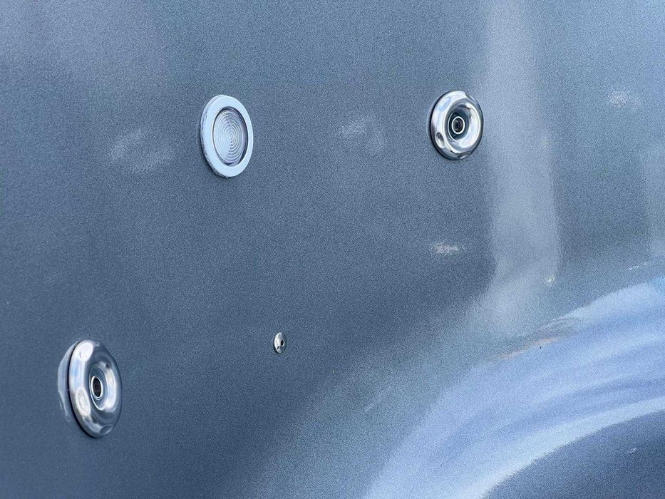 Balia Bania ogrodowa jacuzzi spa hydromasaż opalane drewnem piec wewn