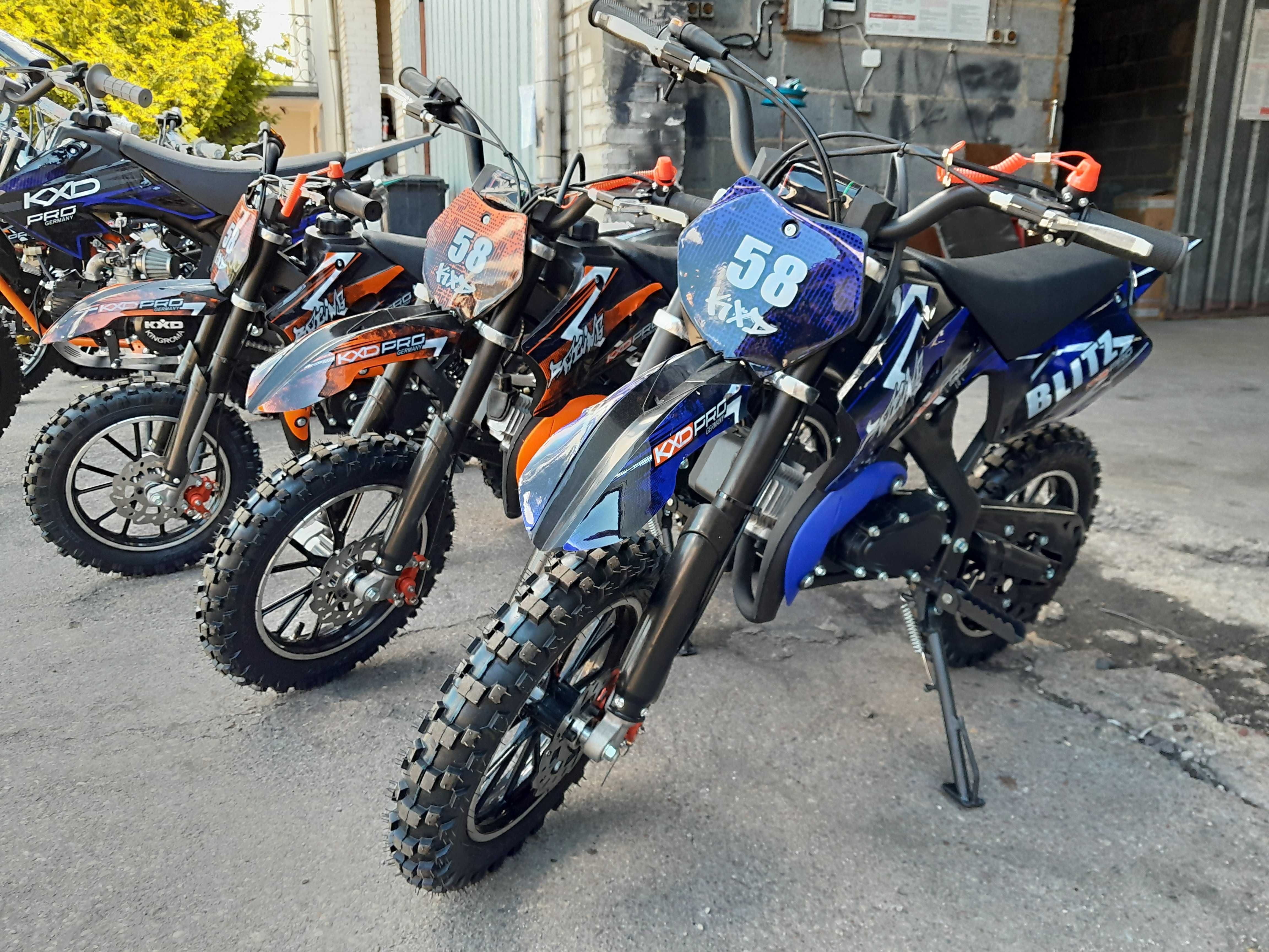 NOWE Mini kros cross pitbike  automat dla dzieci 50cc bezpośr wysyłka