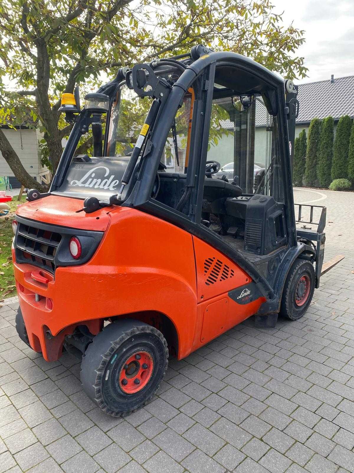 Linde H20 EVO Wózek widłowy Triplex Gaz